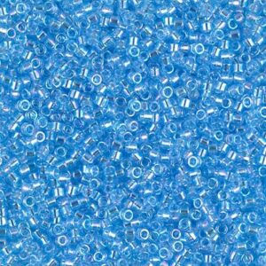 Delica Beads von Miyuki DB0176 transparent aqua AB 5g