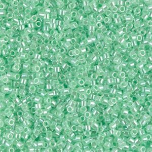 Perles Delica par Miyuki DB0237 vert menthe ceylon 5g
