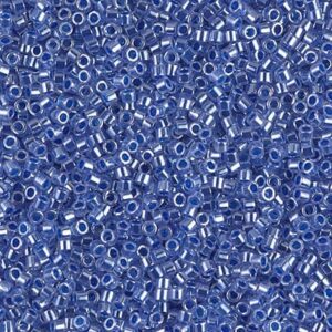 Delica Beads from Miyuki DB0243 blue ceylon 5g