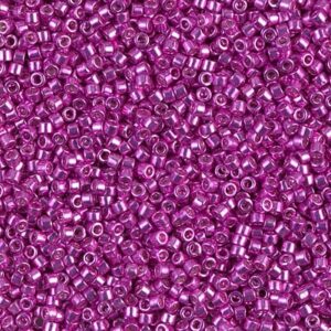 Delica Beads by Miyuki DB0425 galvanized hot pink 5g