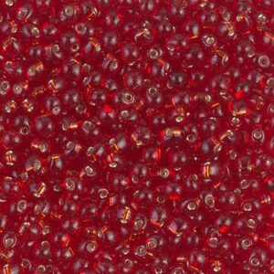 Drop Beads von Miyuki DP28-11 silverlined ruby 5g