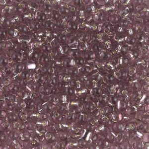 Drop Beads von Miyuki DP28-12 silverlined smoky amethyst 5g