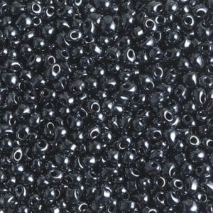 Drop Beads von Miyuki DP28-451 gunmetal 5g