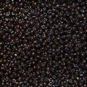 Drop Beads from Miyuki DP28-457B metallic dark raspberry iris 5g