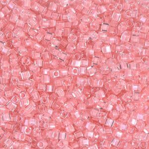 Miyuki Würfel SB18-204 baby pink lined crystal 5g