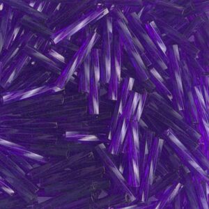 Miyuki gedrehte Stiftperlen TW2012-1721 transparent dark purple 5g