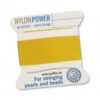Perla seta nylon power light giallo cartellini 2m (0,70 €/mq) - 0,70 mm # 6
