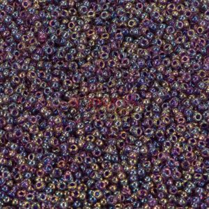 Miyuki Rocailles 11-356 purple lined amethyst AB 9,9g