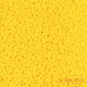 Miyuki Rocailles 11-404 jaune opaque 9,9g