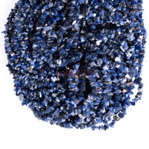 Sodalith Splitter blau-weiß Größenauswahl, 1 Strang