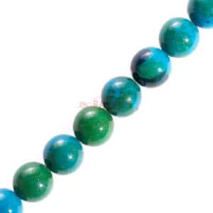 Turquoise plain rounds blue green 4 – 14 mm, 1 strand