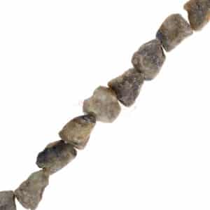 Labradorite nuggets rough approx. 13x20mm, 1 strand