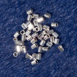 Crimp tubes 925 silver Ø 1.5 and 2 mm, 100 pieces * TOP offer *