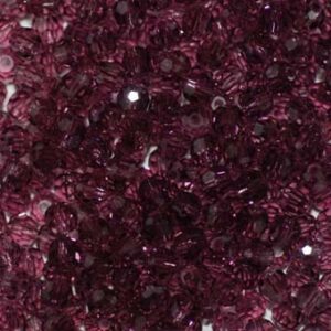 Crystal beads Bicone PRECIOSA amethyst 3 – 8 mm
