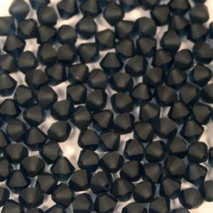 Perles de cristal Bicône PRECIOSA montana mat 3-8 mm