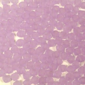 Kristallperlen Bicone PRECIOSA violet matt 6 mm