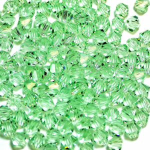Kristallperlen Bicone PRECIOSA chrysolite 3 – 8 mm
