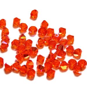 Perle di cristallo Bicono PRECIOSA sole AB 3 – 6 mm