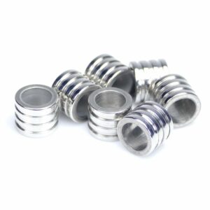 Large hole bead stainless steel 10x8mm