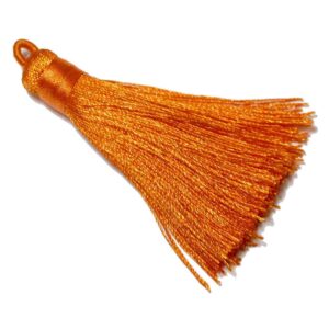 Nylon tassel 60×8-10mm color choice – orange