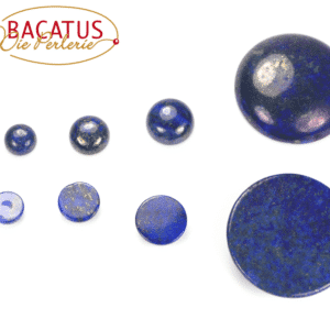 Cabochon en lapis lazuli 6-30 mm, 1 pièce