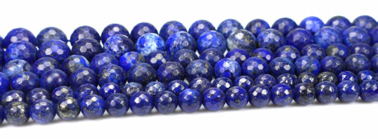 Lapis lazuli facetté