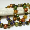 Onyx agate prayer bead-12mm