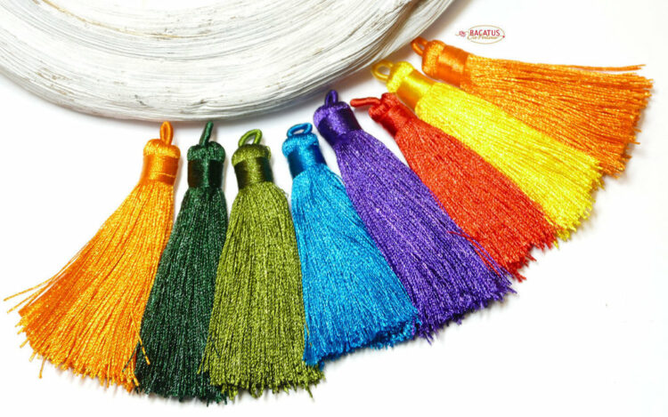 colorful tassels