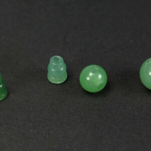 Guru bead aventurine 8 – 12 mm, 2 parts. set
