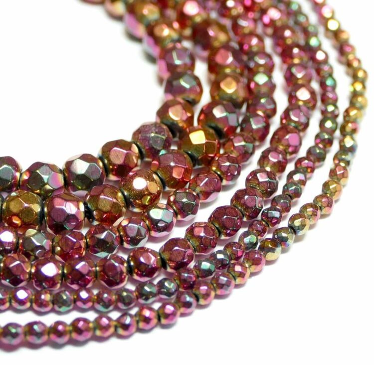 hematite-faceted-pink