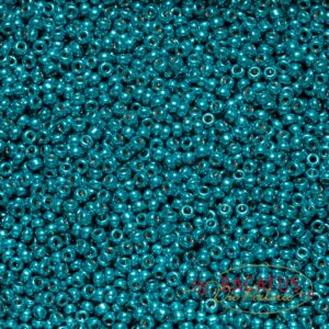 Miyuki Rocailles 11-5113 duracoat zincato blu capri 9,9 g