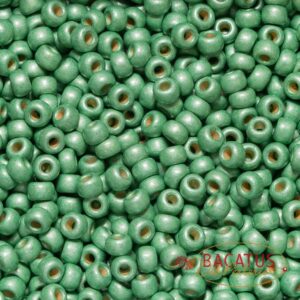 Miyuki Rocailles 6-4214F duracoat galvanized matte dark mint green 9,9g