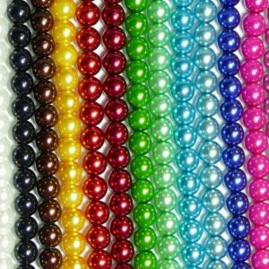 Perle di vetro Perline ceche 2 – 8 mm di selezione del colore, 1 capo