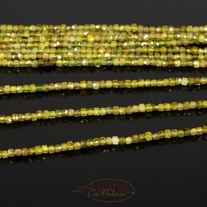 1 Strang BACATUS #4398 Peridot Edelsteine 2-3 mm grün Perlen 