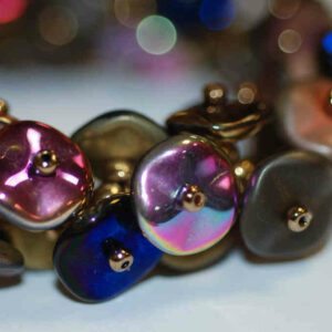Ripple Beads Preciosa 12 mm sélection de couleurs, 10 pièces
