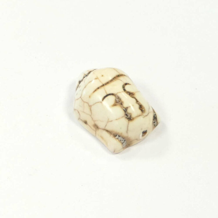 Perles de pierre-Shiva tête-cr