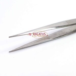 Stringing Tweezers long, stainless steel
