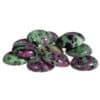 Ruby zoisite cabochon 12 mm, 1 piece - 12mm