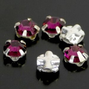 Kristallglasperlen „Roses Viva“ von Preciosa 4mm Farbauswahl