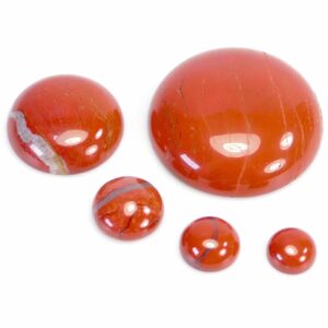 cabochon red stone