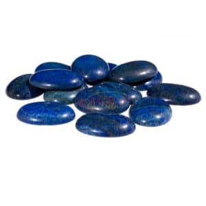 Cabochon ovale en lapis lazuli 18 et 25 mm, 1 pièce