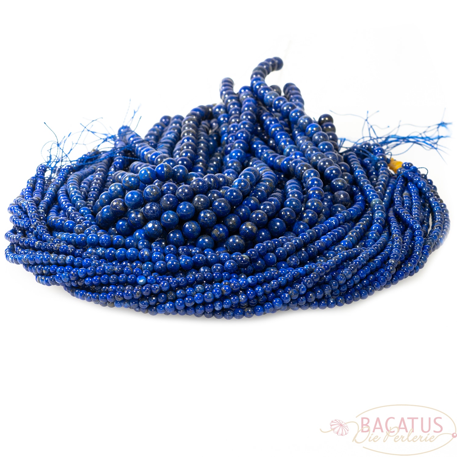 1 Strang #4801 BACATUS Lapislazuli Perle 2-18 mm Blau Kugel und andere Formen 