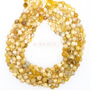 Opal Fancy faceted yellow size selection, 1 strand