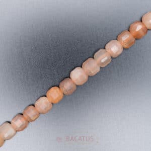 Sonnenstein matt Perlen Kugeln Edelsteine 6-12 mm 1 Strang BACATUS #4129 