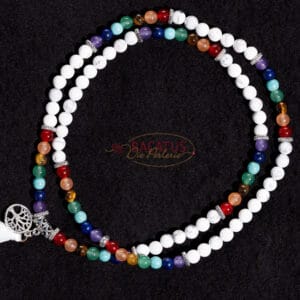 Necklace “Mala” made of 108 precious stones ø 6 mm / L 38 cm – 6 variants