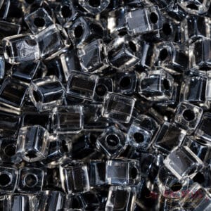 Miyuki Würfel SB-1106 black lined crystal 5g
