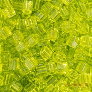 Miyuki Cube SB-143 chartreuse transparente 5g