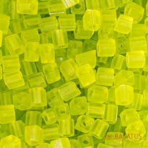 Miyuki Cube SB-143F matte transparent chartreuse 5g