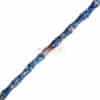 Jaspis Bambus Stein Perlen ca. 4x10mm, 1 Strang - Blau
