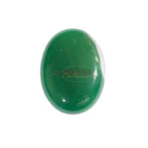 Grün Achat oval Cabochon ca. 13x18mm – 30x40mm, 1 Stück